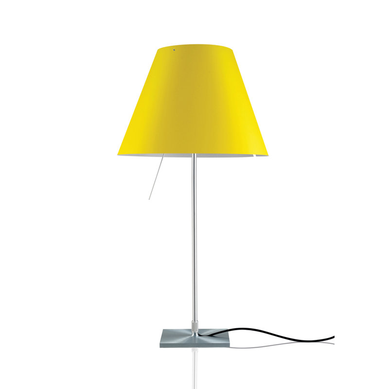 Costanza Table Lamp Sensor Dimmer, 32" H x 15.7" W x 15.7" D, Smart Yellow
