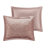 Blush Velvet Bedding Collection For King/ King, , Includes Comforter And 4 Decorative Pillows King , Machine Washable, Diamond With