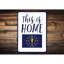 Plaque en aluminium Indiana Home-58289469