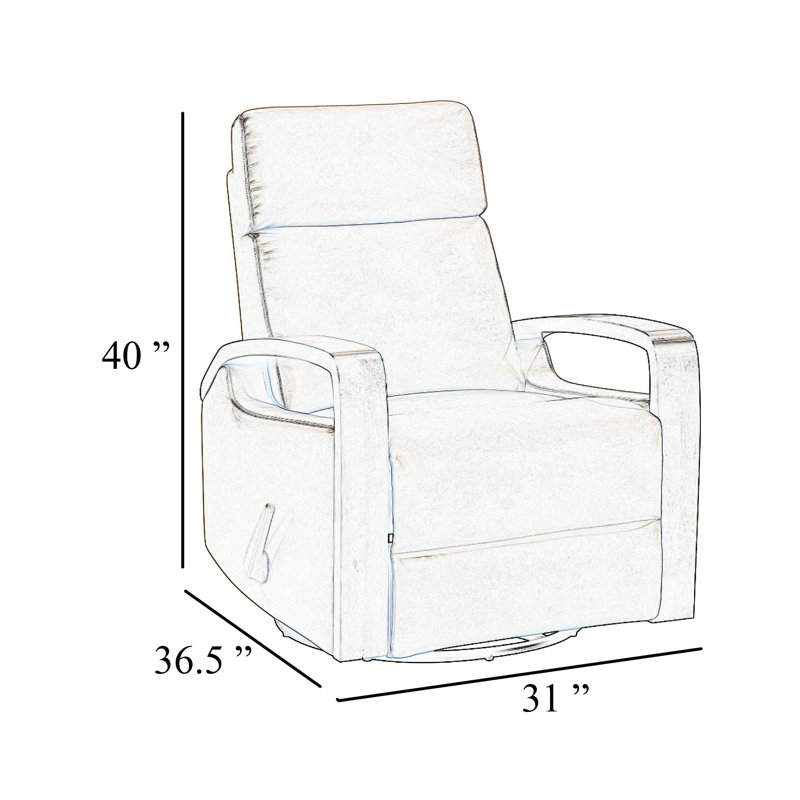 Fauteuil inclinable et pivotant manuel Mery, tissu bouclé gris clair