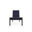 Leeward Sling Marine Grade Polymer Lay-flat Stacking Armless Long Frame Chaise with Wheels-1424787208-1424787247