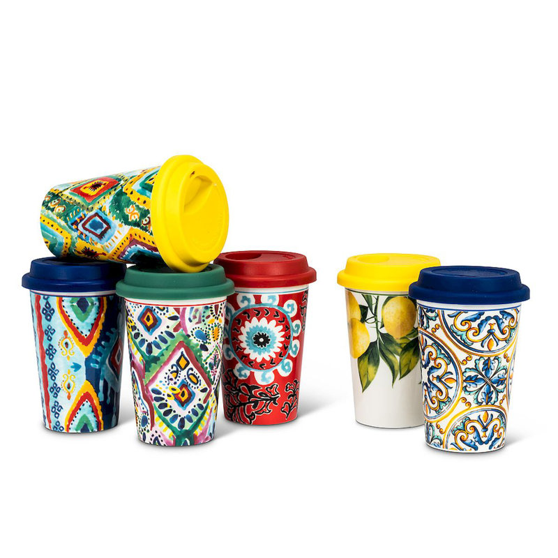 Mr. MJs Bone China Travel Mug