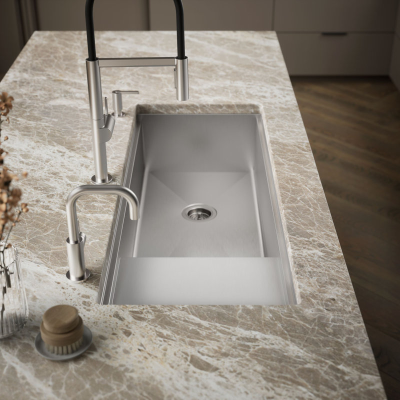 Stages Undermount Single-Bowl Kitchen Sink