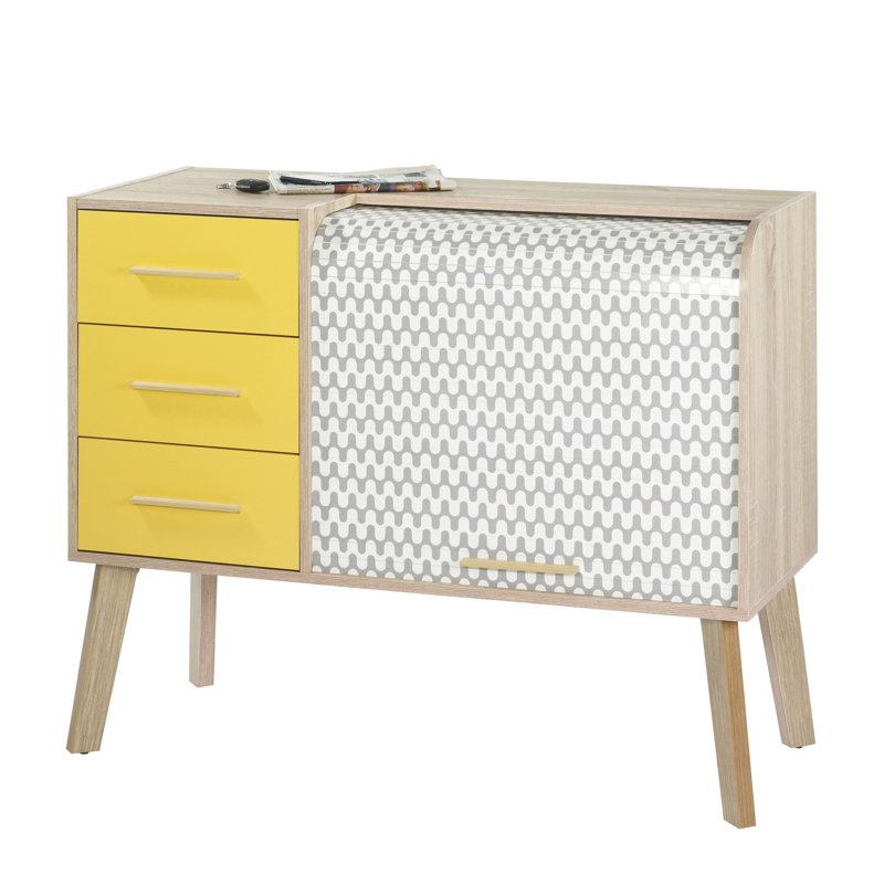 Caruso 110.4cm Sideboard, Oak/Bee