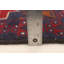 Tapis rouge foncé Lynnisha 3 pi 5 po x 6 pi 3 po