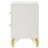 Chesney White 2-drawer Nightstand Bedside Table