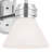 Hysham Chrome 1-Light Armed Sconce with Opal Glass Shade-1128745254