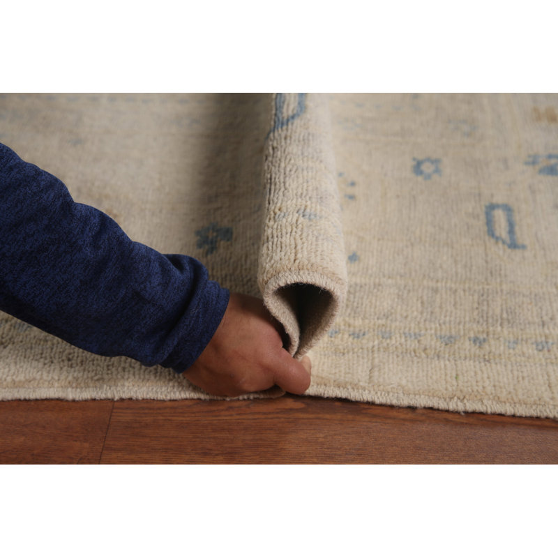 Vegetable Dye Oushak Turkish Area Rug 9x12