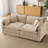 77.17" Chenille Upholstered Sofa, Comfy Cloud Couch -2046023287-2046023272