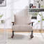 Chaise d'appoint moderne confortable et élégante avec fonction berçante et structure en métal robuste-774423907
