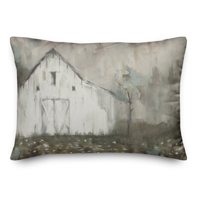 Housse de coussin rectangulaire en polyester 