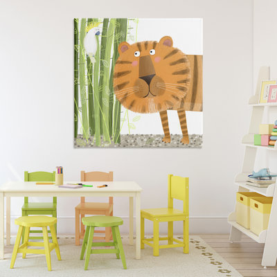 Bamboo Trees & Tiger Canvas, design by Carla Daly