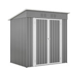 6 ft. W x 4 ft. D Lean-To Metal Storage Shed