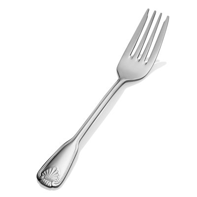 Shell Stainless Steel Salad / Dessert Fork