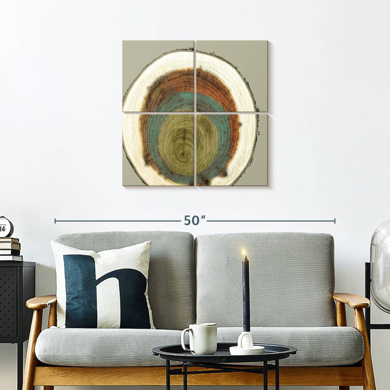 Colored Rings II, 26" H x 26" W