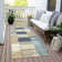 Machine Washable Indoor/Outdoor Xhevrie Navy Rug
