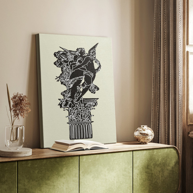 Jardin magique I - galerie Cavas sur mesure, H 27 po x l 18 po