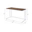 Bureau d'écriture polyvalent en noyer et avec port USB pour un travail efficace-1709118405