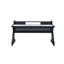 Black and White 2-Drawer Gaming Desk