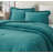 Nora Washed Microfiber Ruffled Comforter Set-963792933-956327760