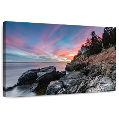 Gillard Bass Harbor Head Lighthouse Dusk