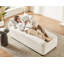 Chaise longue moderne rembourrée (ensemble de 2)-1724857331