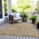 Machine Washable Indoor/Outdoor Xhevrie Beige Rug