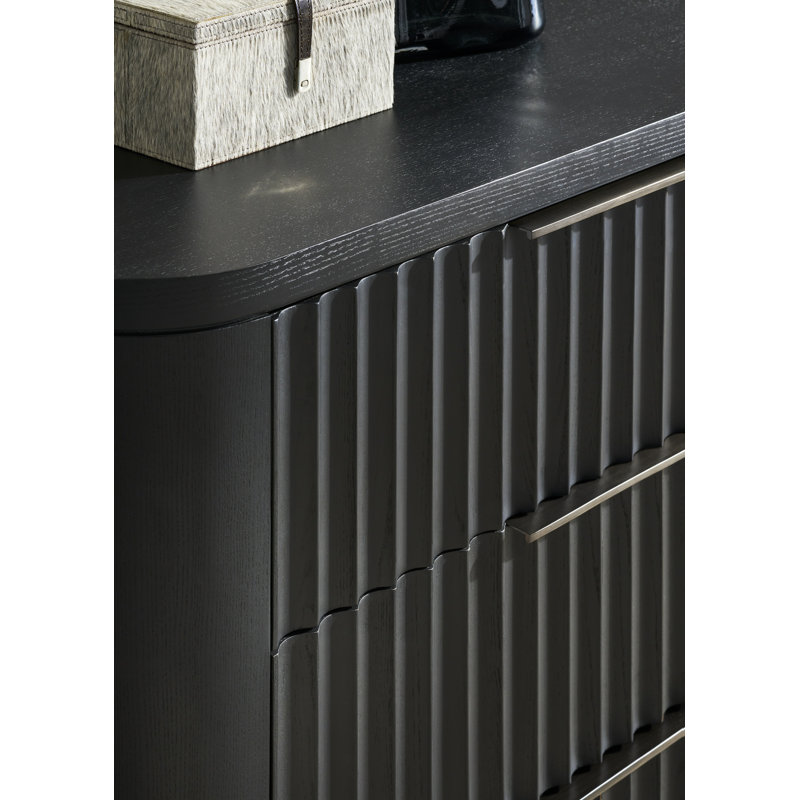 Grandhaven By Michael Weiss 6 - Drawer Solid Wood Dresser, Dove Gray