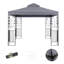 Odeon 3m x 3m Steel Permanent Gazebo-29341066