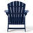 Altura Plastic Adirondack Chair with Ottoman Set-440759053
