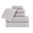 Ruvins Cotton Highly Absorbent 6-Piece Solid and Checkered Border Towel Set-743351390