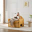 Fauteuil d'appoint simple en chenille de style moderne-411551360-411551361