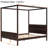 Modern Personalized Durable Sturdy Canopy Platform Bed Smart Storage-1879954860