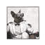 Fashion French Bulldog Gentlemen - 2 Piece Painting on Canvas