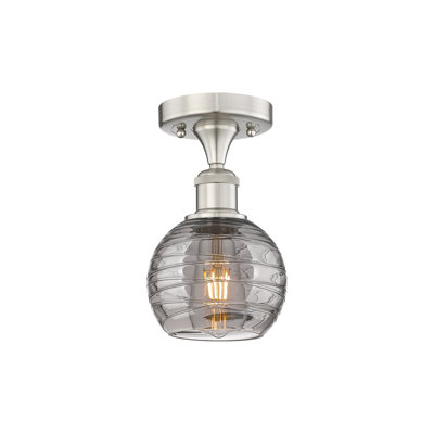 1 - Light Semi Flush Mount