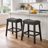 Ridit Upholstered Linen Blend Counter Stool