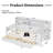 Wooden Daybed With Storage Shelves-76298546-76298547