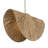 Uttermost Bend 1 Light Raffia Pendant