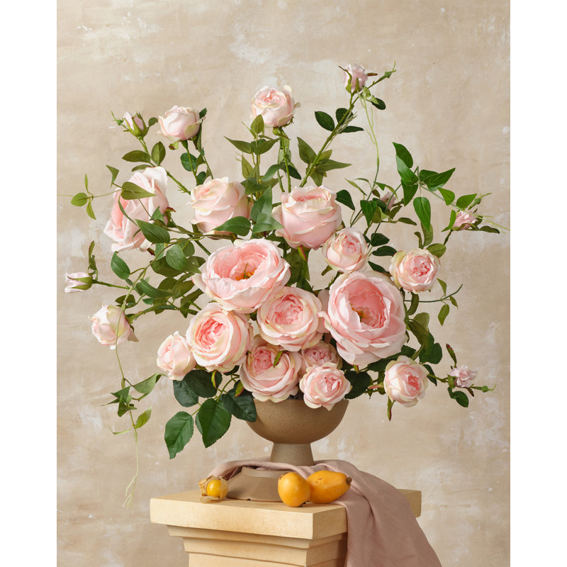 Fleurs de roses artificielles 15 ", Rose