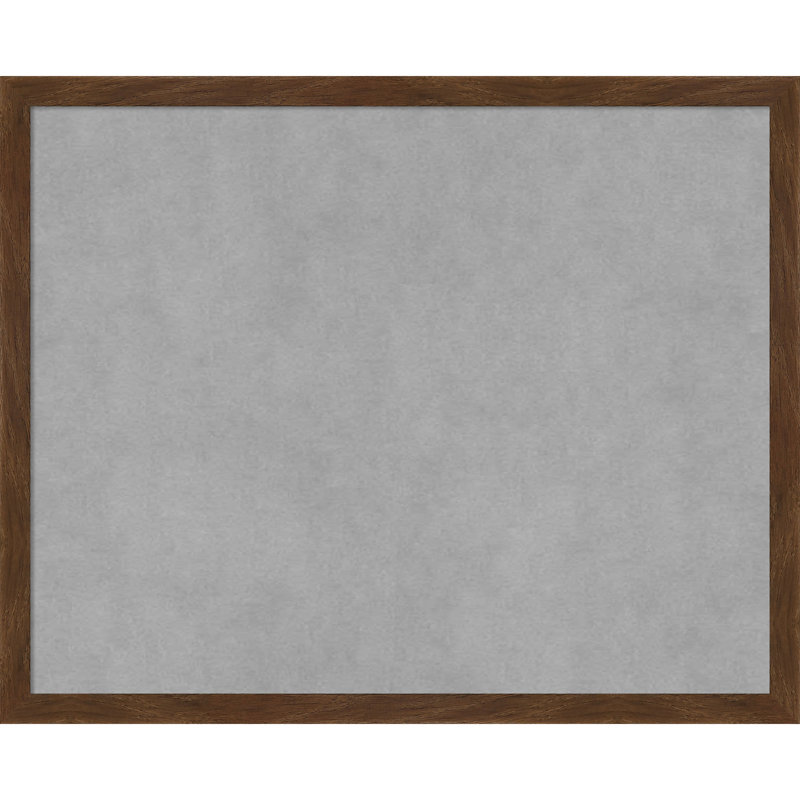 Tableau magnétique à cadre étroit Carlisle Brown, H 17 po x l 21 po
