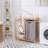 Bamboo Laundry Sorter with Handles-305741650-311860903