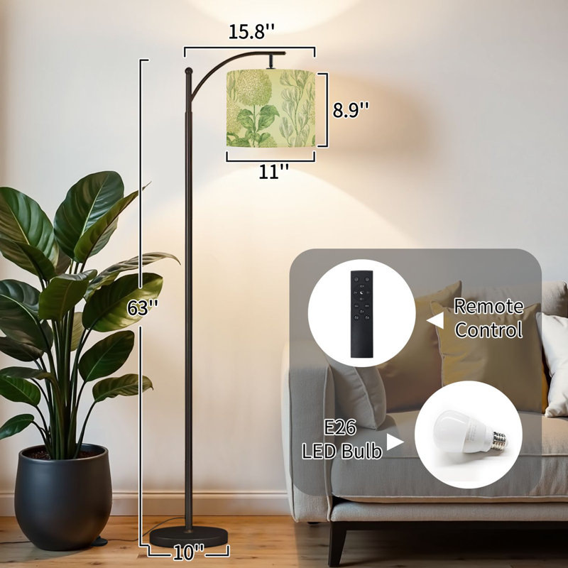 Lampe sur pied Boho