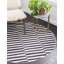 Tapis rayé ivoire / noir Arzilla-497189249-404501719