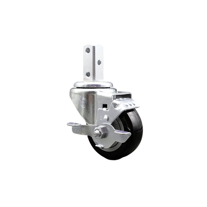 Polyurethane Casters, Black
