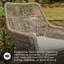 Fauteuil de terrasse avec coussin Brewer
