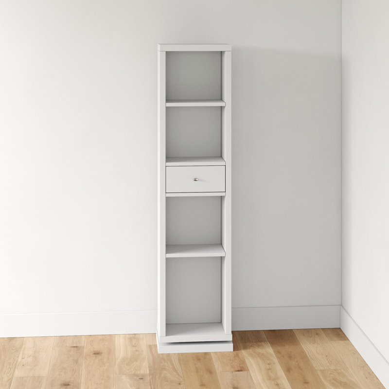 Briann Freestanding Linen Cabinet, White