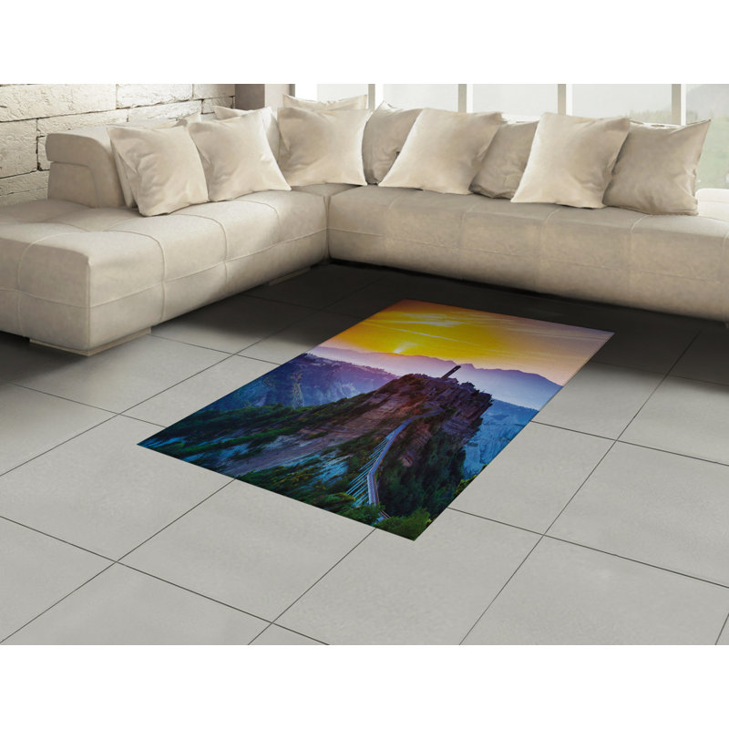 Manervia Toile Hand Woven Area Rug, Rectangle 120 x 180cm