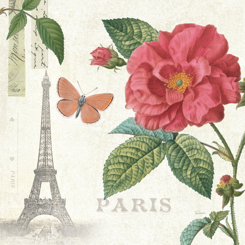 Paris Arbor III by Sue Schlabach - Wrapped Canvas Print, 76cm H x 76cm W x 3.8cm D