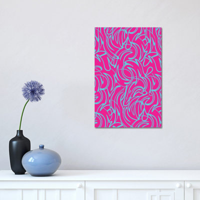 Swirls by Louisa Hereford - Wrapped Canvas Print