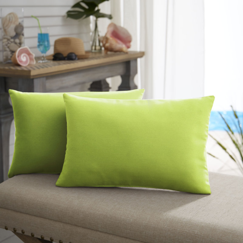  Coussin extérieur d'extérieur, Vert ara